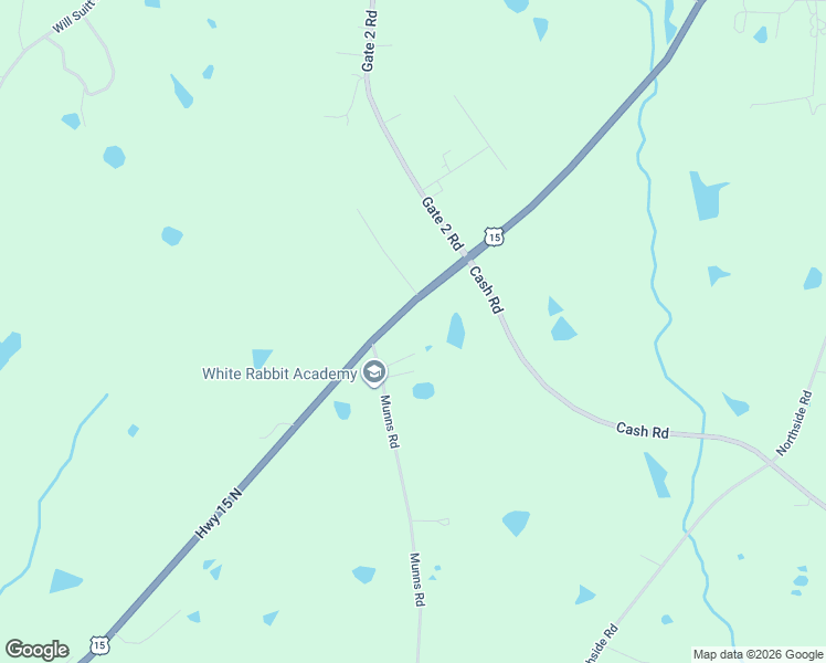 map of restaurants, bars, coffee shops, grocery stores, and more near 1628 U.S. 15 in Creedmoor