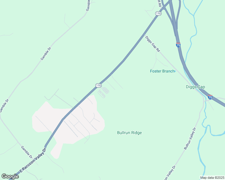 map of restaurants, bars, coffee shops, grocery stores, and more near 9505 Rambling Creek Way in Heiskell