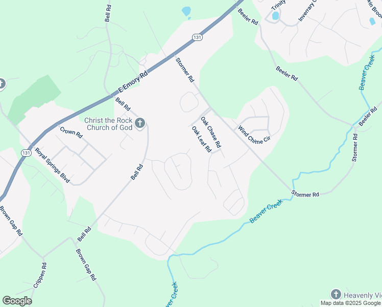 map of restaurants, bars, coffee shops, grocery stores, and more near 5700 Jonah Lane in Knoxville