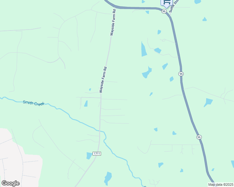 map of restaurants, bars, coffee shops, grocery stores, and more near 1604 Wayside Farm Road in Franklinton
