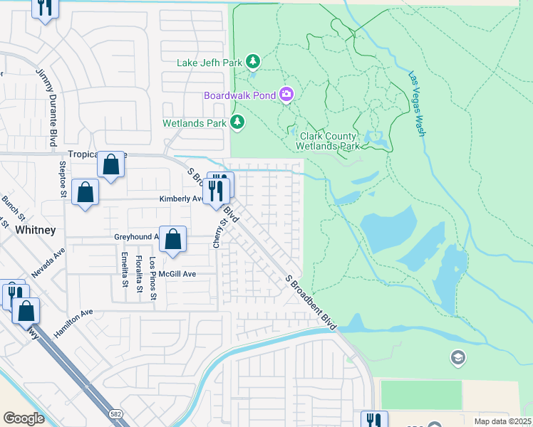 map of restaurants, bars, coffee shops, grocery stores, and more near 5060 Midnight Oil Drive in Las Vegas