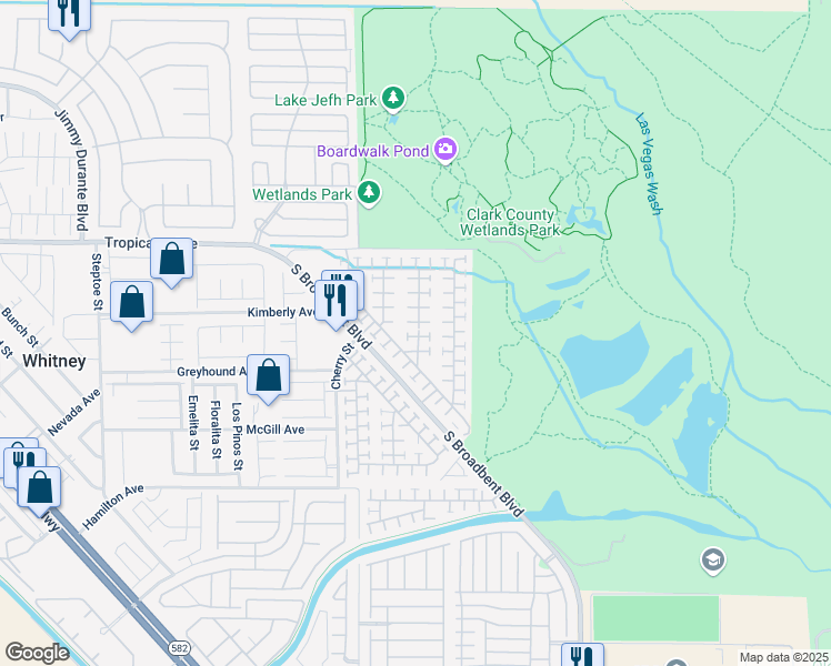 map of restaurants, bars, coffee shops, grocery stores, and more near 5060 Midnight Oil Drive in Las Vegas
