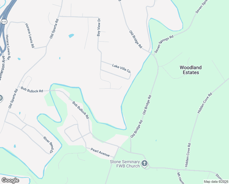 map of restaurants, bars, coffee shops, grocery stores, and more near 1509 East Riverside Drive in Cookeville