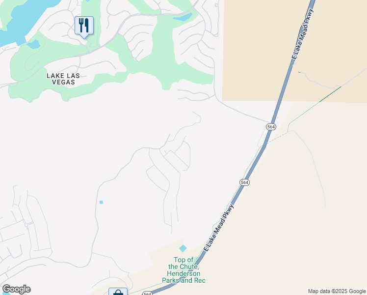 map of restaurants, bars, coffee shops, grocery stores, and more near 166 Caraset Lane in Henderson