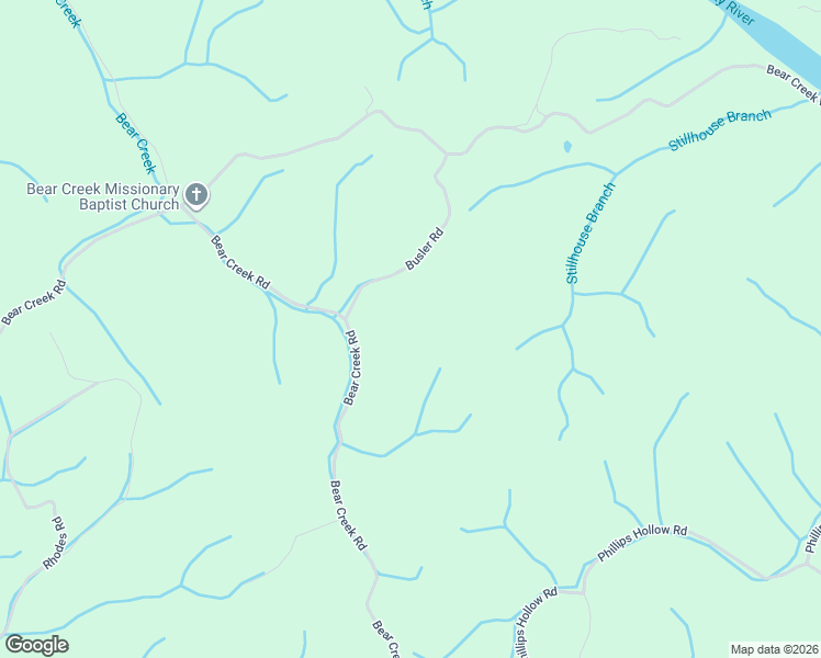 map of restaurants, bars, coffee shops, grocery stores, and more near 2692 Bear Creek Road in Bybee