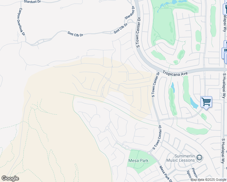 map of restaurants, bars, coffee shops, grocery stores, and more near 10919 Vista Altura Avenue in Las Vegas