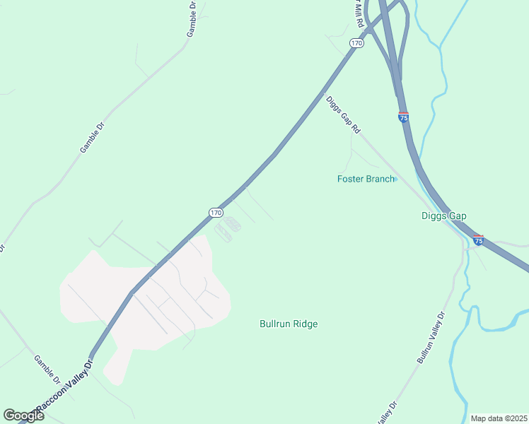 map of restaurants, bars, coffee shops, grocery stores, and more near 9505 Rambling Creek Way in Heiskell