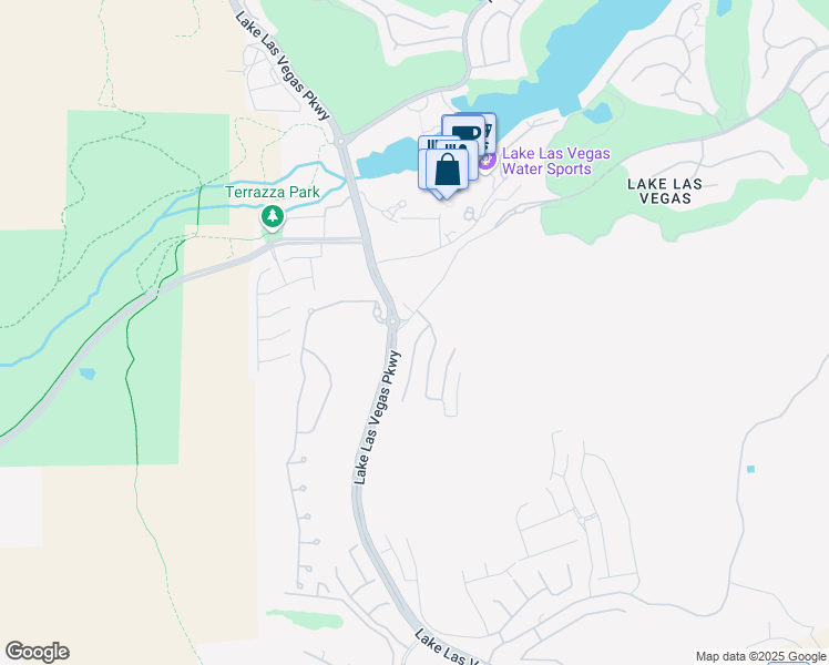 map of restaurants, bars, coffee shops, grocery stores, and more near 5 Porto Malaga Street in Henderson