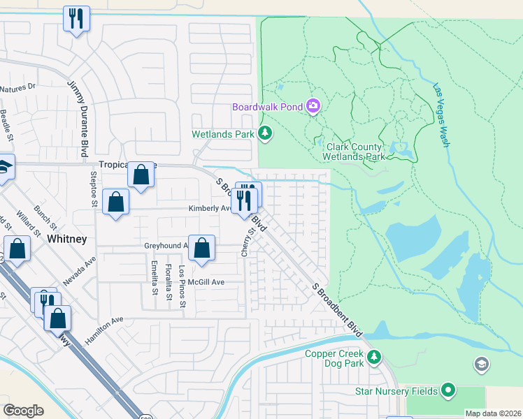 map of restaurants, bars, coffee shops, grocery stores, and more near 5019 Midnight Oil Drive in Las Vegas