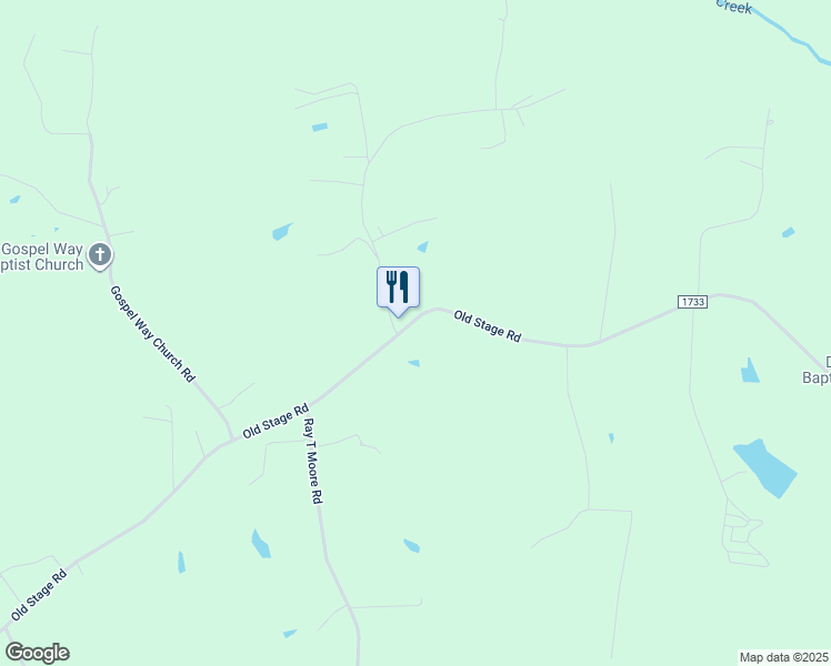 map of restaurants, bars, coffee shops, grocery stores, and more near 1816 Old Stage Road in Yadkinville