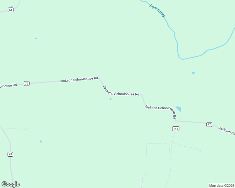 map of restaurants, bars, coffee shops, grocery stores, and more near Jackson Schoolhouse Road in Izard County
