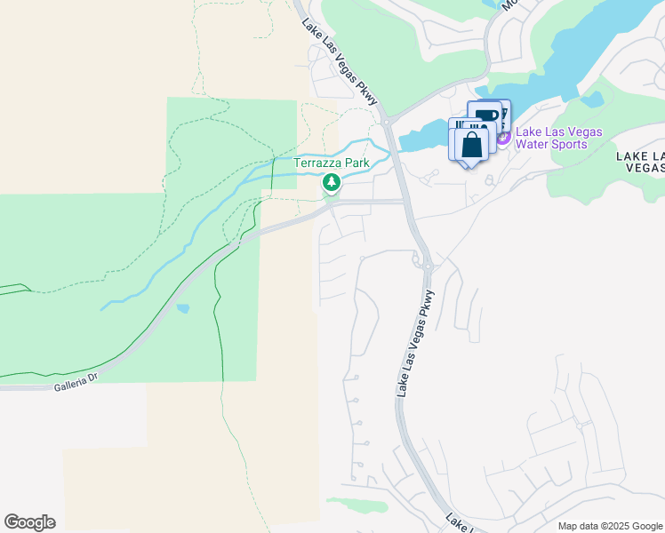 map of restaurants, bars, coffee shops, grocery stores, and more near 15 Santo Mio Court in Henderson