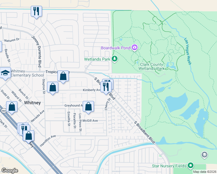 map of restaurants, bars, coffee shops, grocery stores, and more near 4952 Midnight Oil Drive in Las Vegas