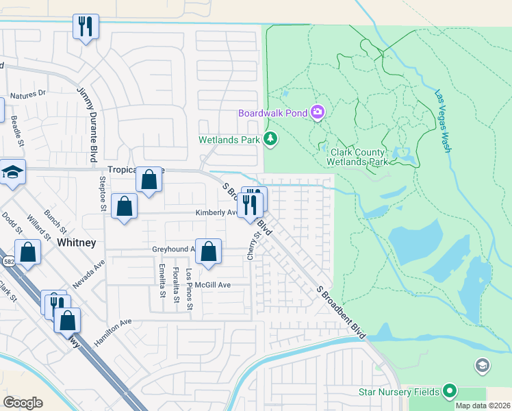 map of restaurants, bars, coffee shops, grocery stores, and more near 4952 Midnight Oil Drive in Las Vegas