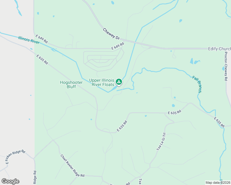 map of restaurants, bars, coffee shops, grocery stores, and more near 4625 Shade Cove Road in Proctor