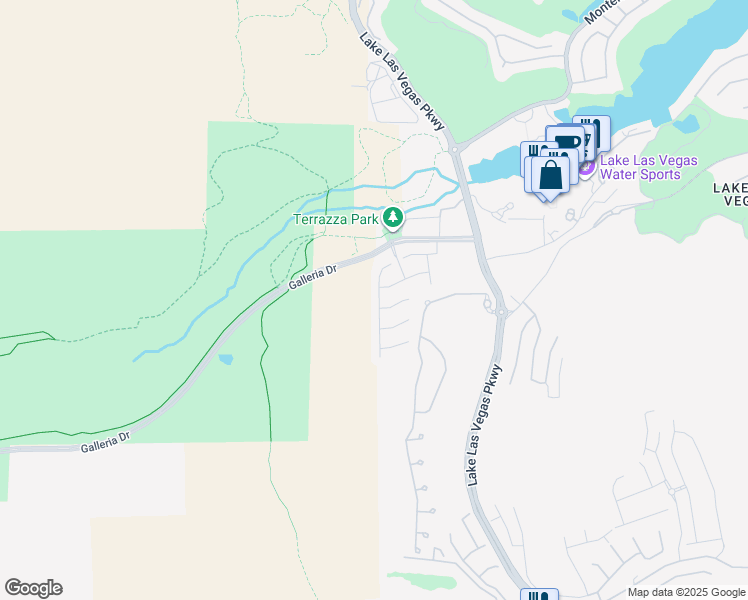 map of restaurants, bars, coffee shops, grocery stores, and more near 71 Verde Rosa Drive in Henderson