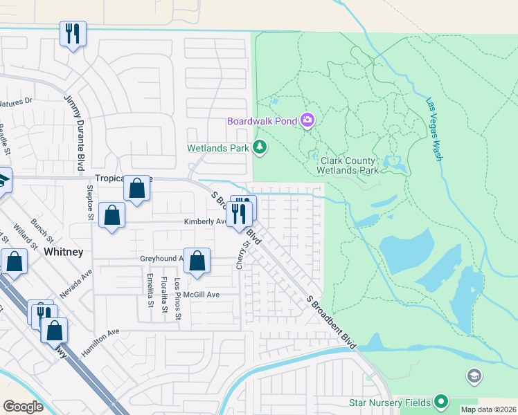 map of restaurants, bars, coffee shops, grocery stores, and more near 4952 Midnight Oil Drive in Las Vegas