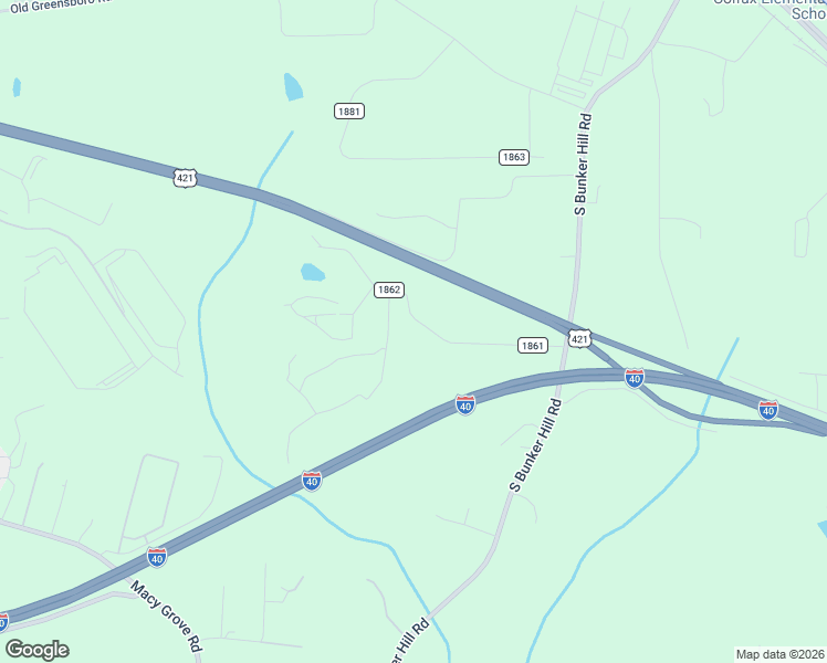 map of restaurants, bars, coffee shops, grocery stores, and more near 9029 Stack Road in Colfax