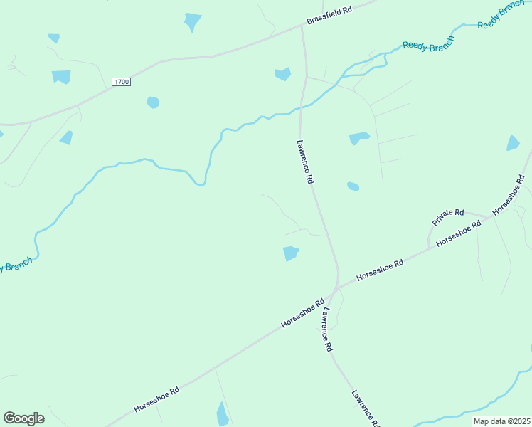 map of restaurants, bars, coffee shops, grocery stores, and more near 1607 Lawrence Road in Creedmoor