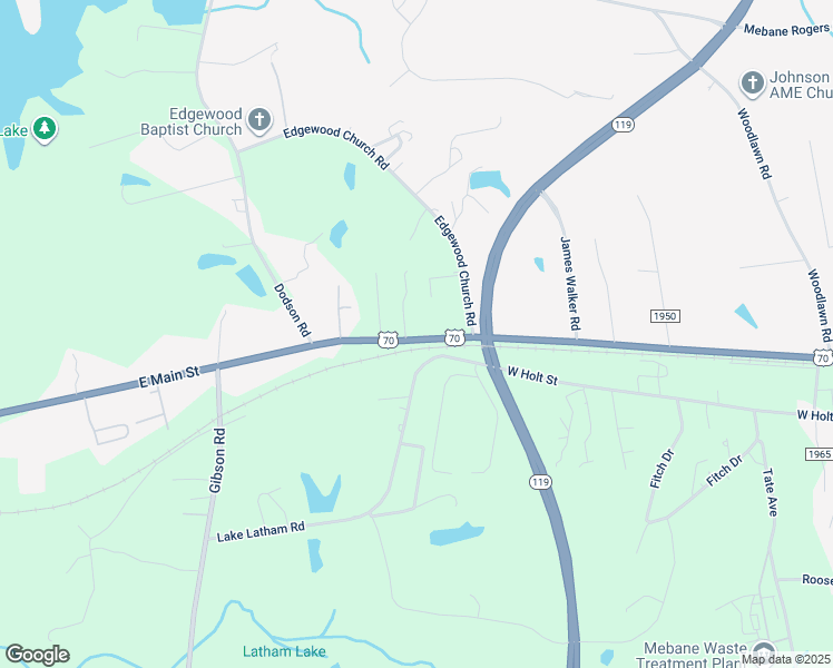map of restaurants, bars, coffee shops, grocery stores, and more near 2692 U.S. 70 in Mebane