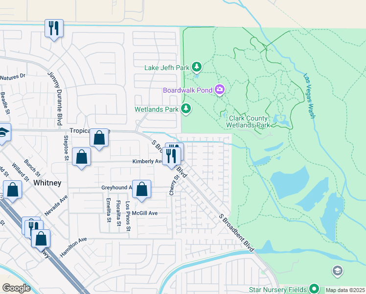 map of restaurants, bars, coffee shops, grocery stores, and more near 4938 Midnight Oil Drive in Las Vegas