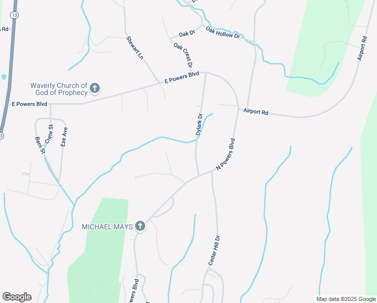 map of restaurants, bars, coffee shops, grocery stores, and more near 108 Dylark Drive in Waverly