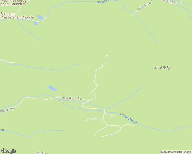 map of restaurants, bars, coffee shops, grocery stores, and more near Nicholas Knoll Road in Bakersville