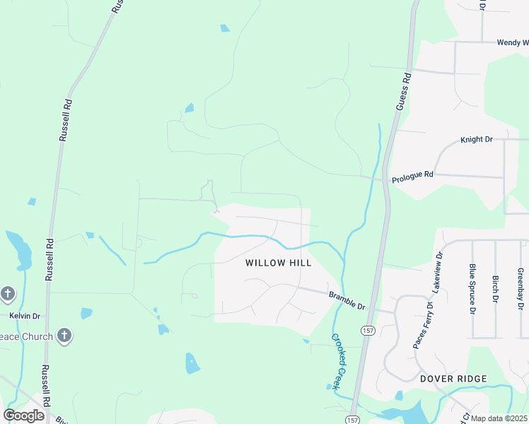 map of restaurants, bars, coffee shops, grocery stores, and more near 1510 Cotherstone Drive in Durham