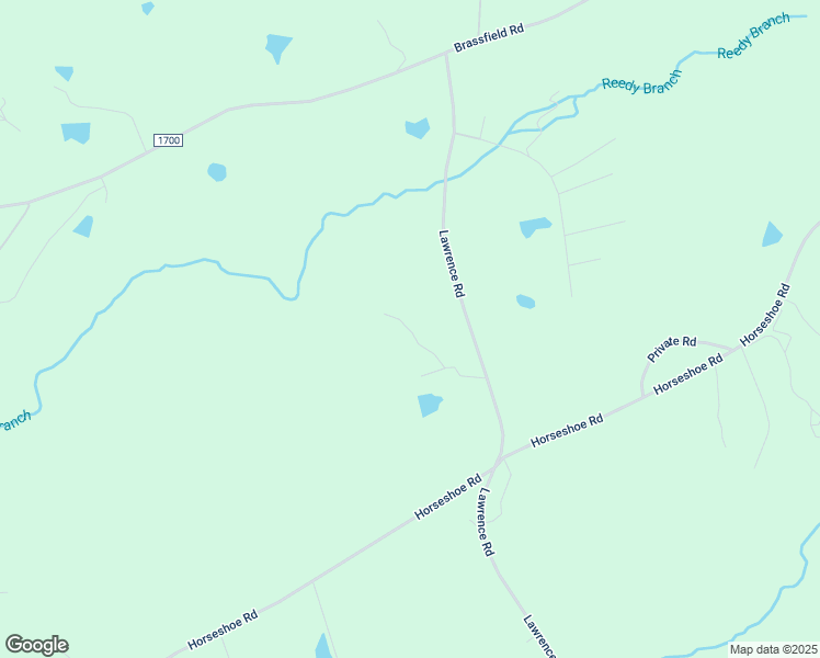 map of restaurants, bars, coffee shops, grocery stores, and more near 1607 Lawrence Road in Creedmoor