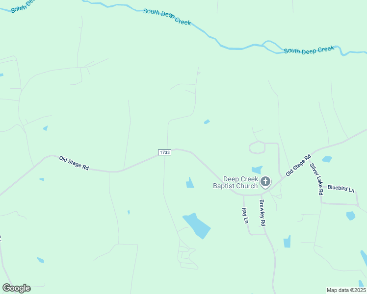 map of restaurants, bars, coffee shops, grocery stores, and more near 2125 Old Stage Road in Yadkinville