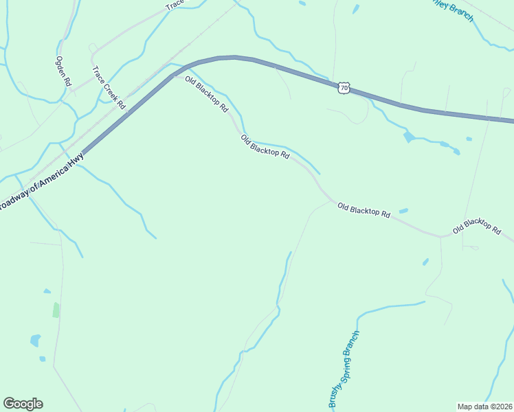 map of restaurants, bars, coffee shops, grocery stores, and more near 4079 Old Blacktop Road in McEwen