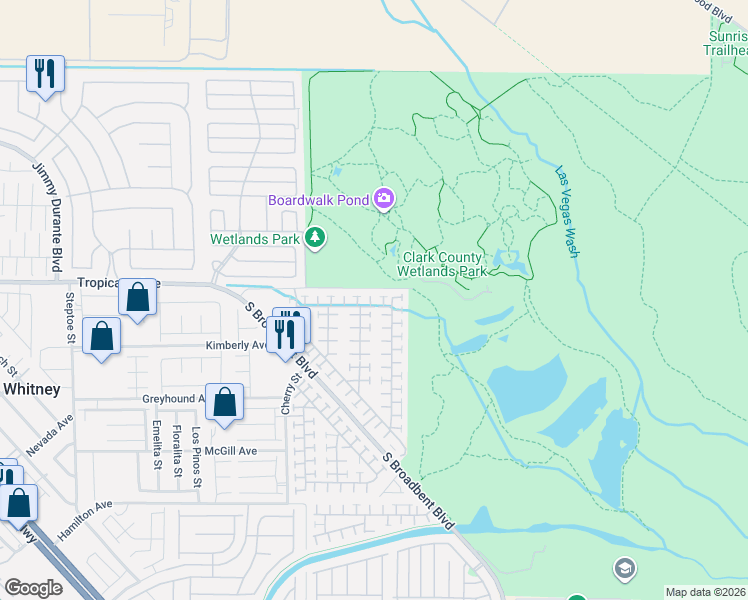 map of restaurants, bars, coffee shops, grocery stores, and more near 6722 Black Oil Drive in Las Vegas