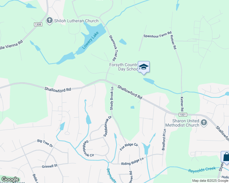 map of restaurants, bars, coffee shops, grocery stores, and more near 133 Shady Brook Lane in Lewisville