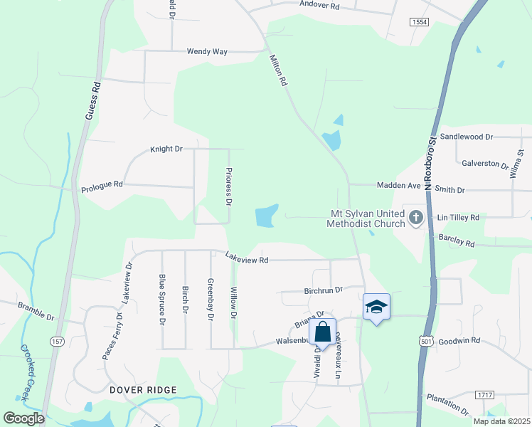 map of restaurants, bars, coffee shops, grocery stores, and more near in Durham