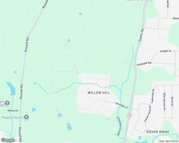map of restaurants, bars, coffee shops, grocery stores, and more near 1510-1514 Cotherstone Drive in Durham