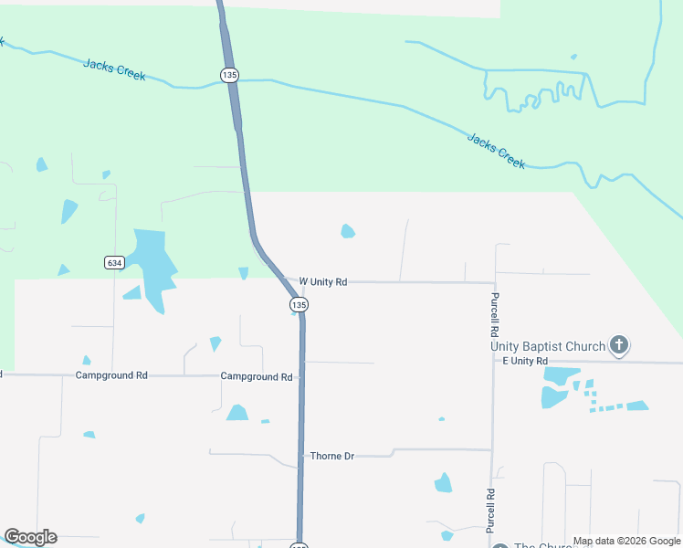 map of restaurants, bars, coffee shops, grocery stores, and more near 1301 West Unity Road in Paragould