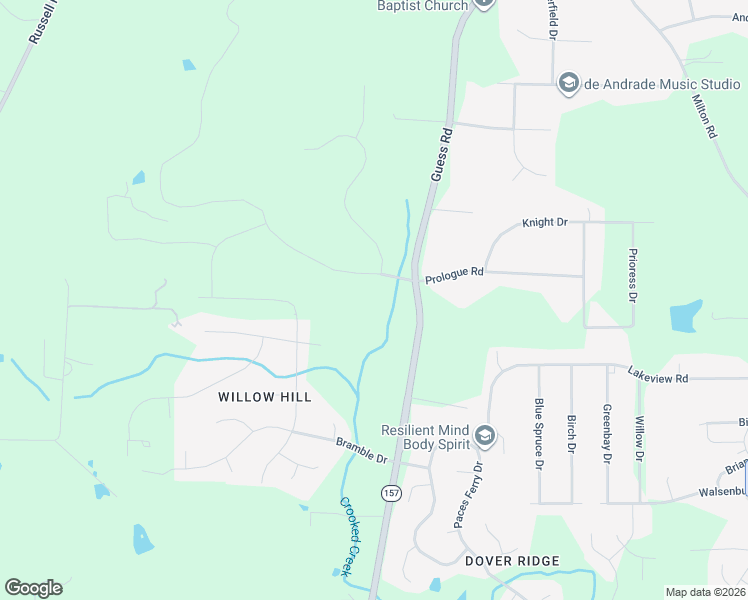 map of restaurants, bars, coffee shops, grocery stores, and more near 1035 Terry Road in Hillsborough