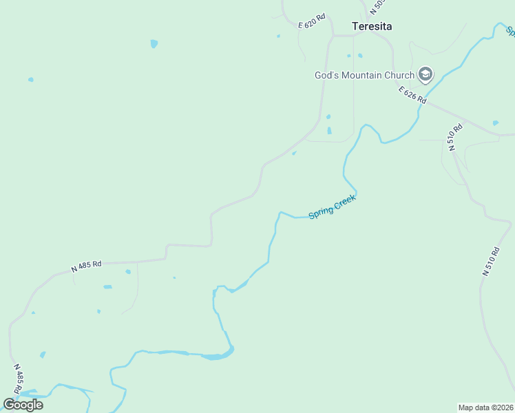 map of restaurants, bars, coffee shops, grocery stores, and more near 5030 D4485 Road in Hulbert