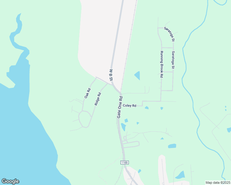 map of restaurants, bars, coffee shops, grocery stores, and more near Gate 1 Road in Butner