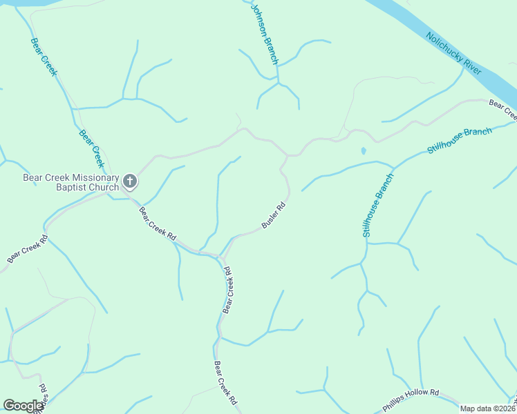 map of restaurants, bars, coffee shops, grocery stores, and more near 2771 Busler Road in Bybee