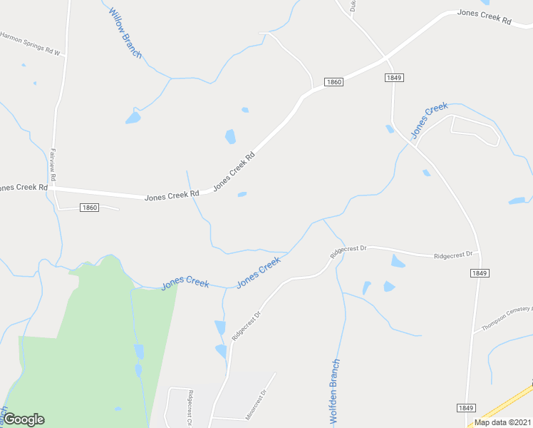 map of restaurants, bars, coffee shops, grocery stores, and more near 1380 Jones Creek Road in Dickson