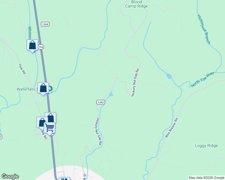 map of restaurants, bars, coffee shops, grocery stores, and more near 5107 Hickory Nut Gap Road in Banner Elk