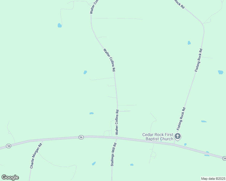 map of restaurants, bars, coffee shops, grocery stores, and more near 191 Walter Collins Road in Castalia