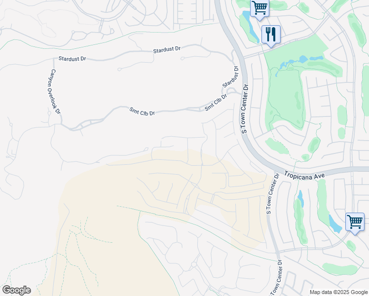 map of restaurants, bars, coffee shops, grocery stores, and more near 4811 Verde Bloom Street in Las Vegas