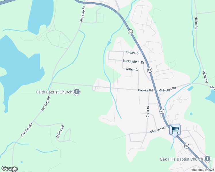 map of restaurants, bars, coffee shops, grocery stores, and more near 168 Crooke Road in Jefferson City