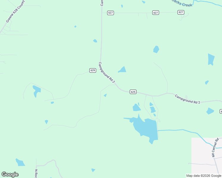 map of restaurants, bars, coffee shops, grocery stores, and more near 2541 Greene Road 625 in Paragould