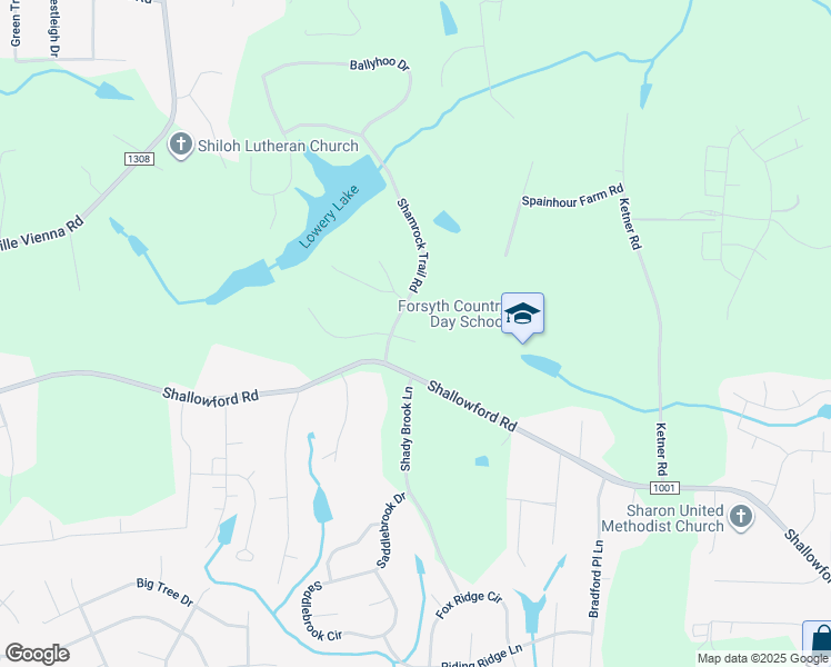 map of restaurants, bars, coffee shops, grocery stores, and more near 5645 Shamrock Glen Lane in Lewisville
