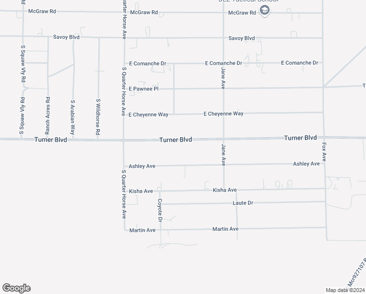 map of restaurants, bars, coffee shops, grocery stores, and more near 4301 Turner Boulevard in Pahrump