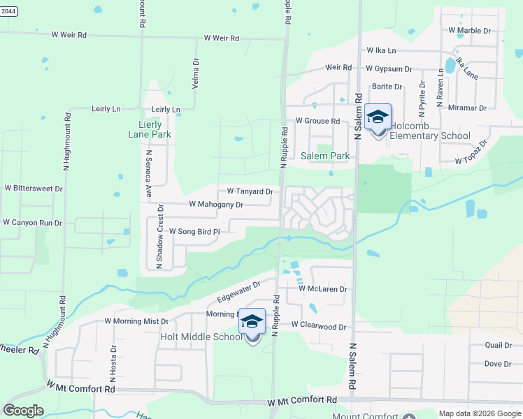map of restaurants, bars, coffee shops, grocery stores, and more near 3764 Brightwater Place in Fayetteville
