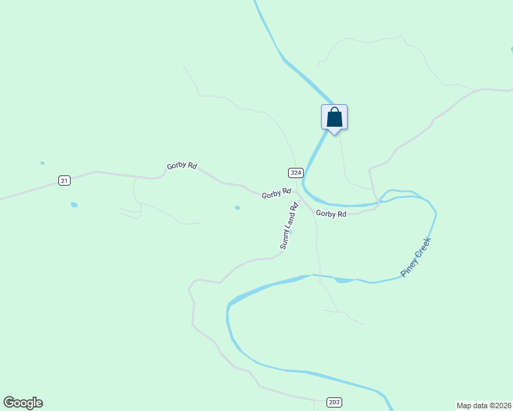 map of restaurants, bars, coffee shops, grocery stores, and more near 4380 Gorby Road in Calico Rock